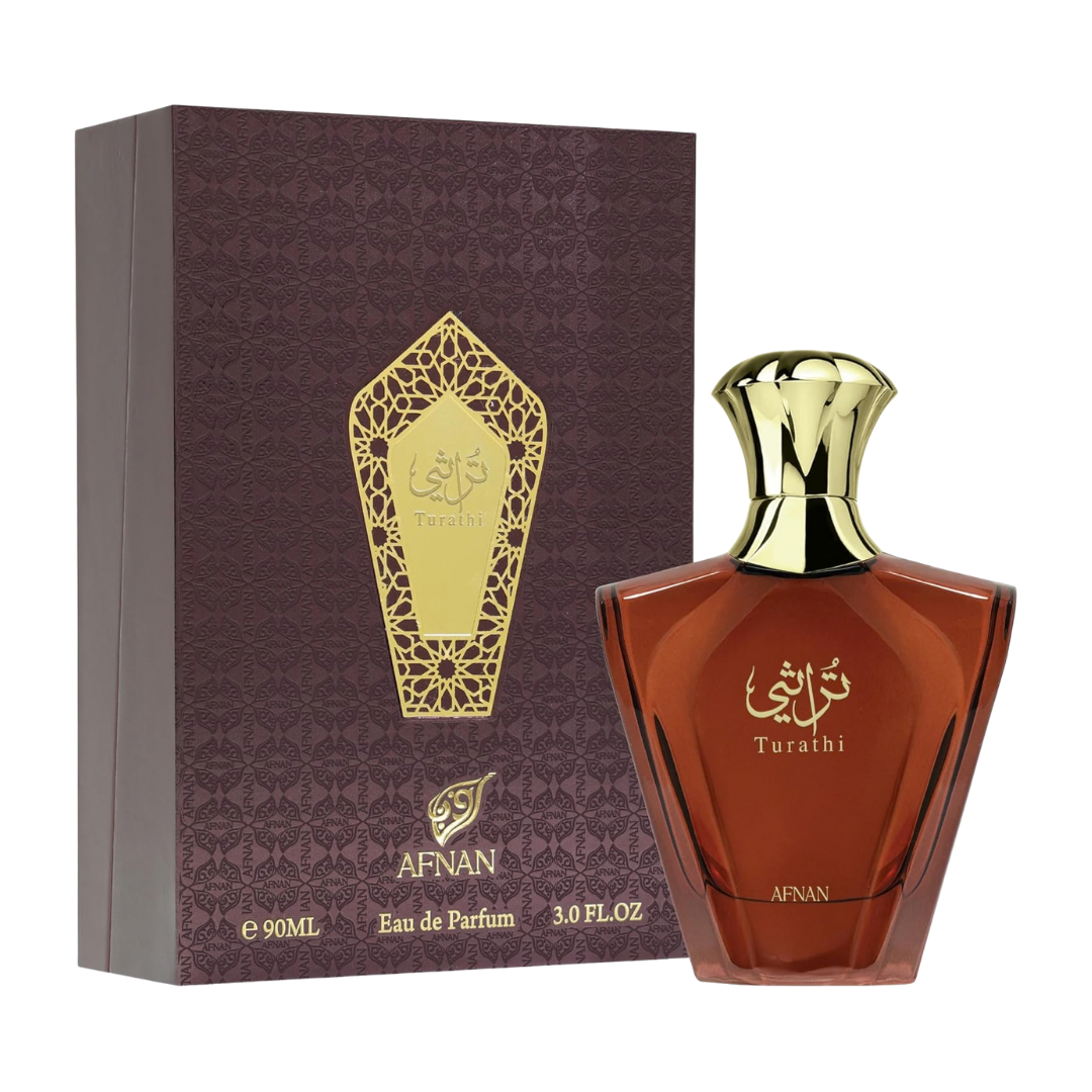 Afnan Turathi Brown Eau De Parfum Spray 3.4 oz (100 mL)