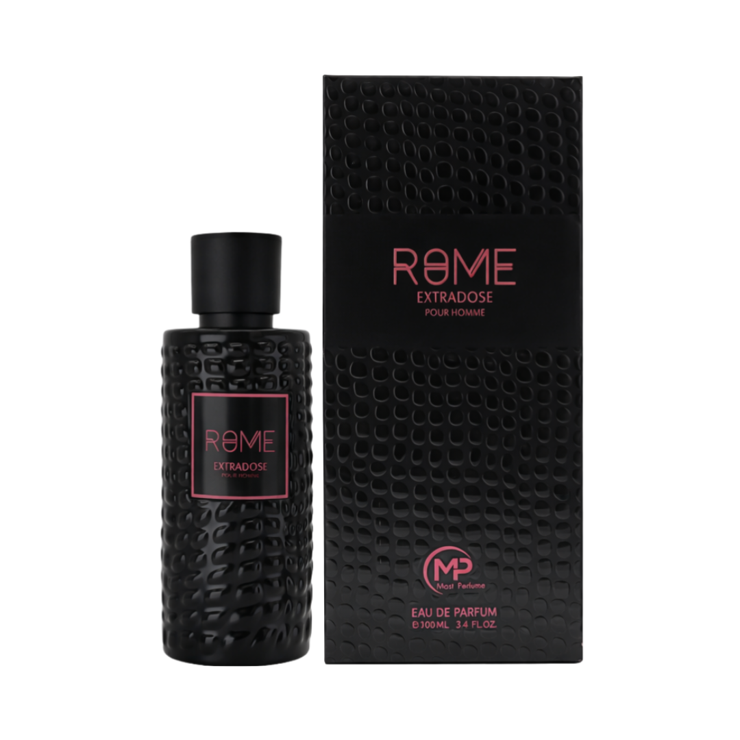 Bharara Rome Extradose Pour Homme Eau De Parfum Spray for Men, 3.4 oz (100 mL)