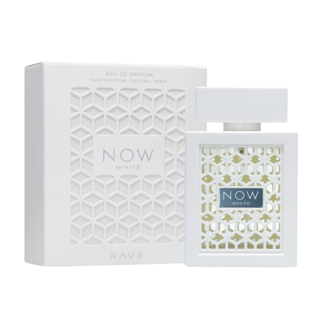 Lattafa Rave Now White Eau De Parfum Spray 3.4 oz (100 mL)