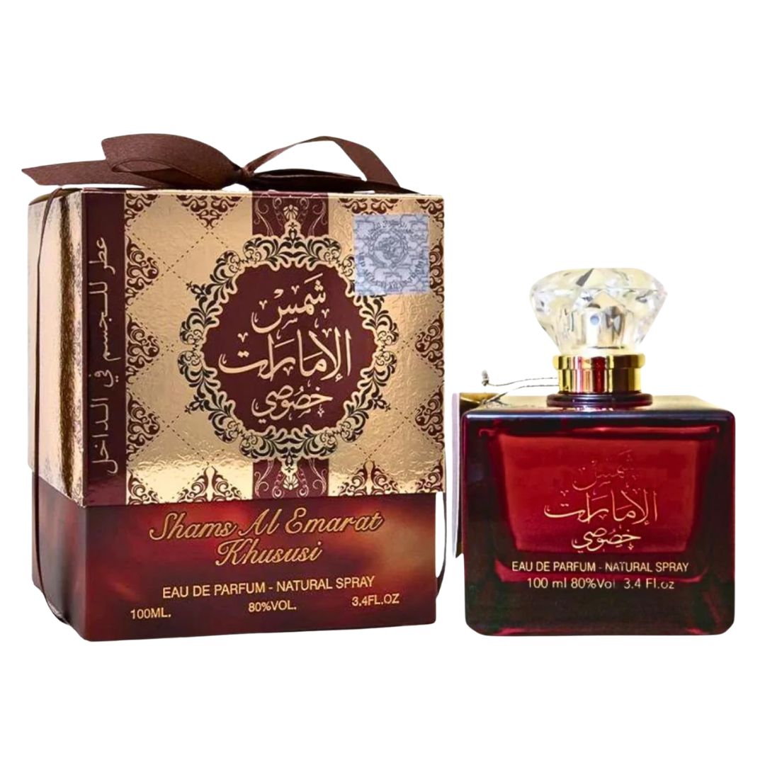 Ard Al Zaafaran Shams Al Emarat Khususi Eau De Parfum Spray, 3.4 oz (100 mL)