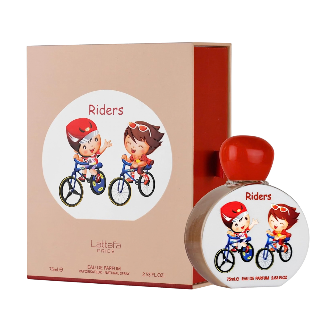 Lattafa Pride Riders For Kids Eau De Parfum Spray 2.5 oz (75 mL)