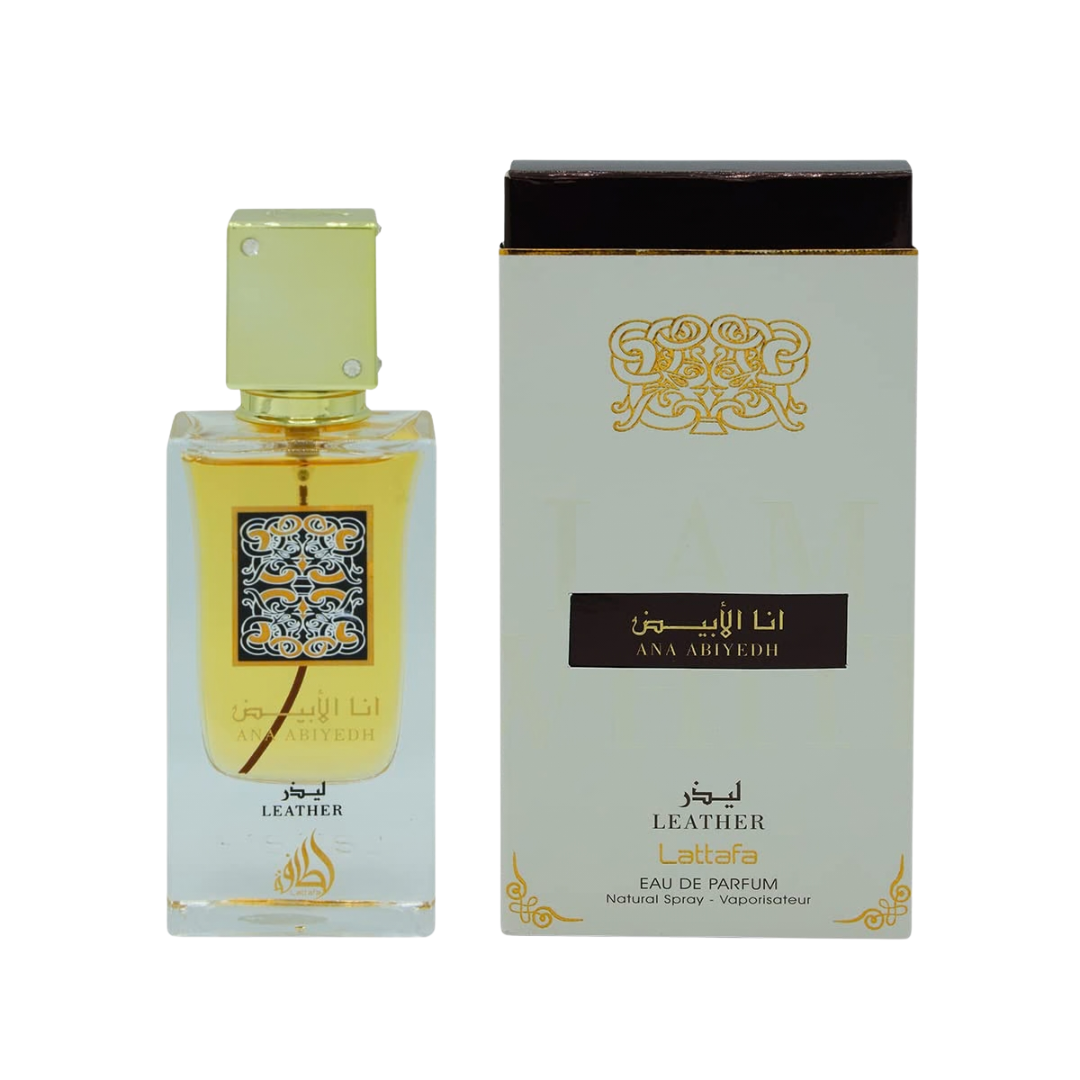 Lattafa Ana Abiyedh Leather Perfume Spray 2.04 oz (60 mL)