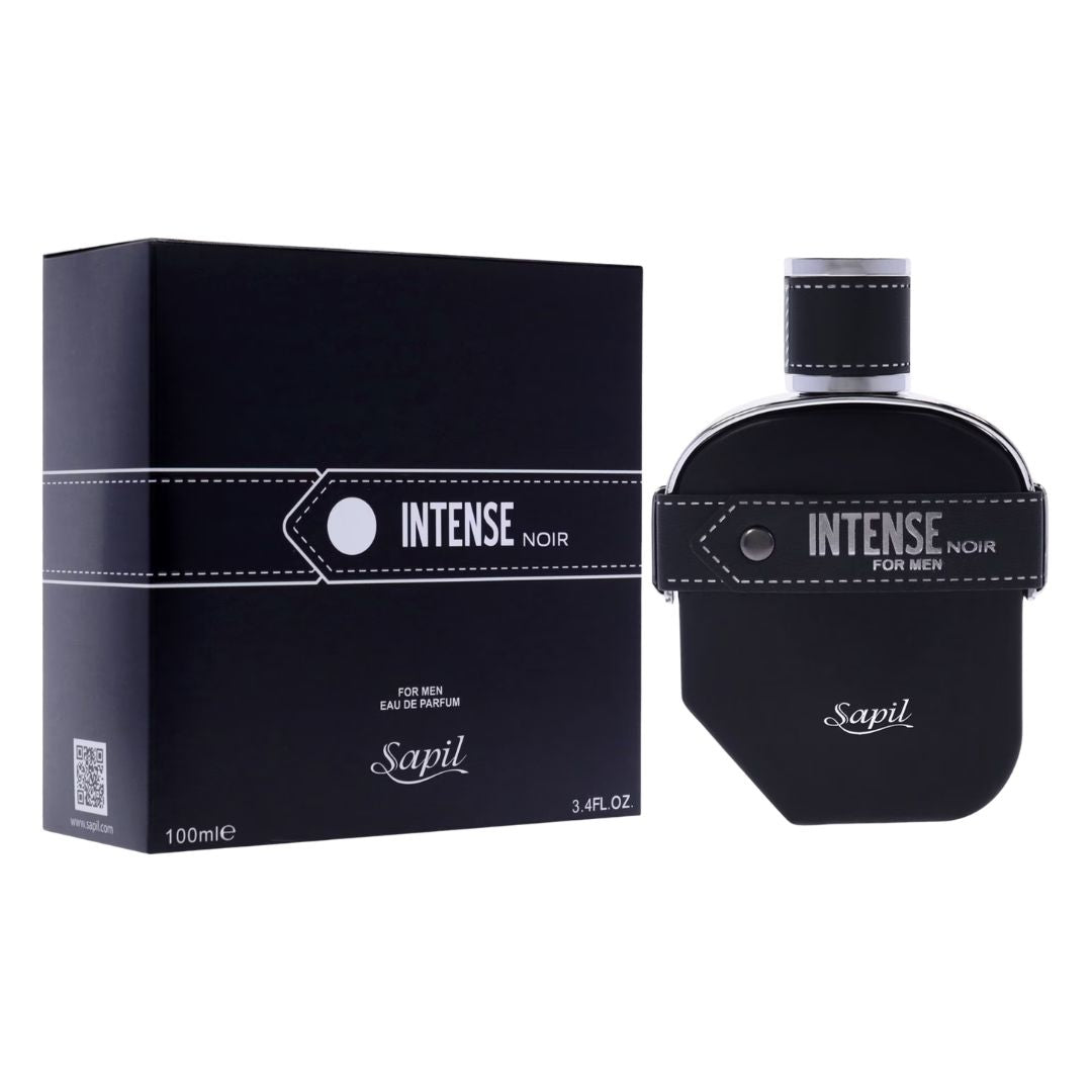 Sapil Intense Noir Eau De Parfum Spray for Men, 3.4 oz (100 mL)