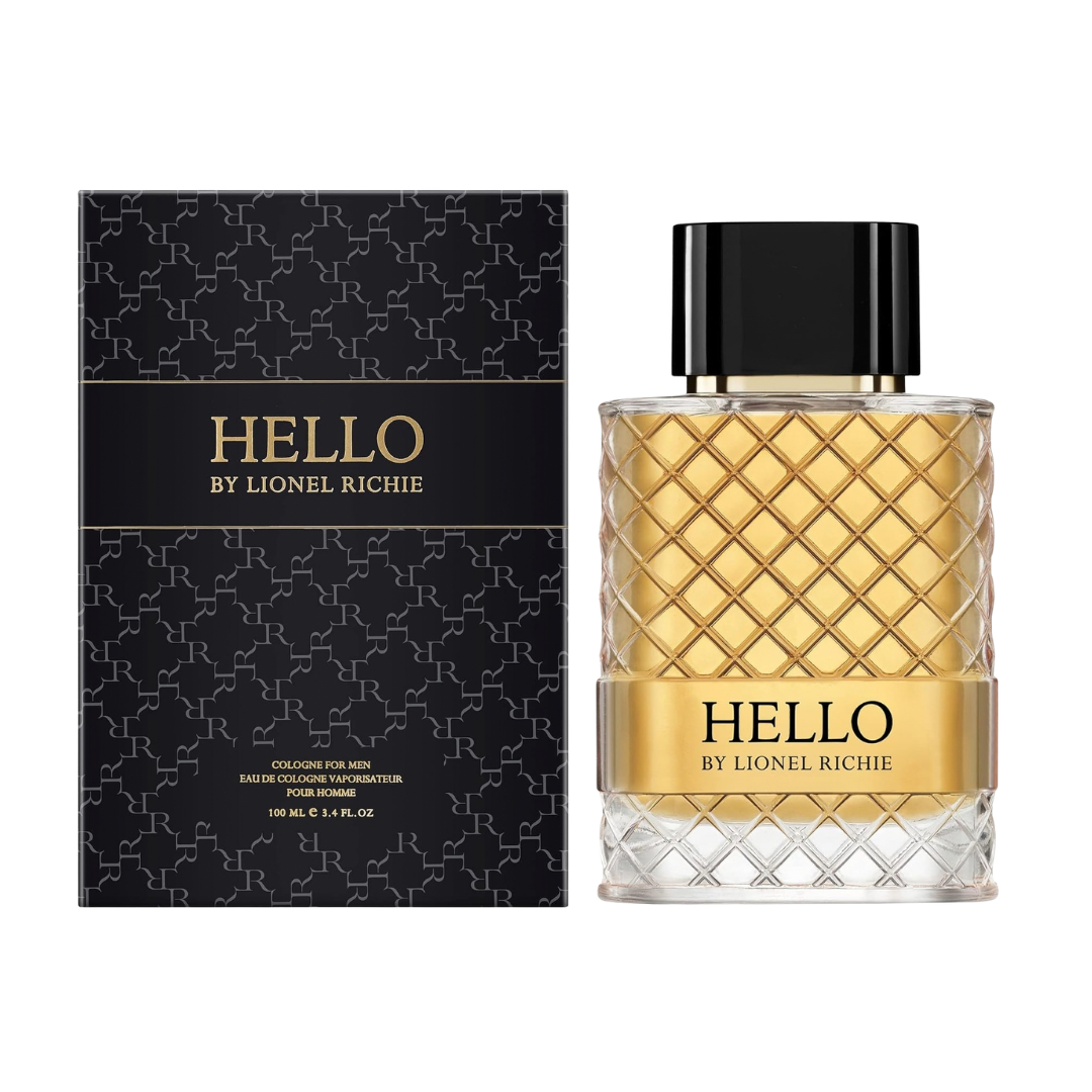 Hello by Lionel Richie Eau De Cologne Spray for Men 3.4 oz (100 mL)