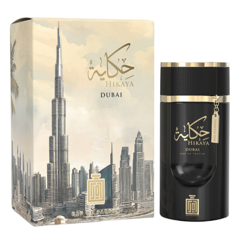 Hikaya Dubai Eau De Parfum Spray for Unisex, 3.4 oz (100 mL)