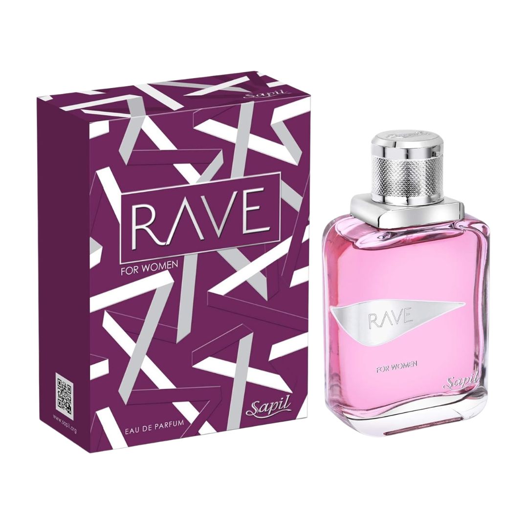 Sapil Rave Eau De Parfum Spray for Women, 3.4 oz (100 mL)