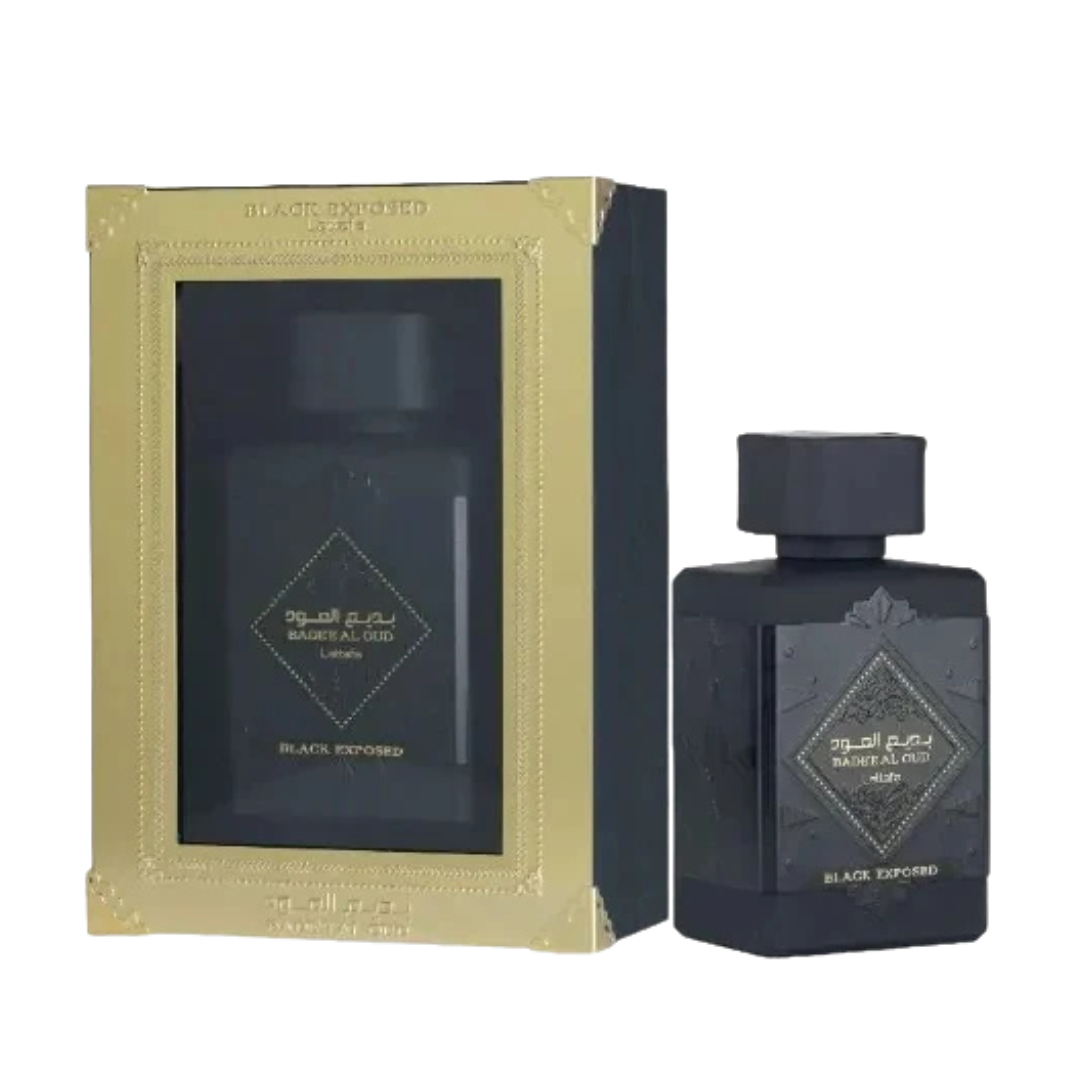 Lattafa Badee Al Oud Black Exposed EDP Unisex 100 mL / 3.4 oz