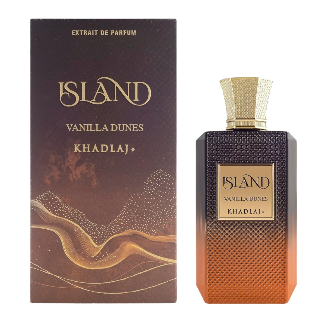 Khadlaj Island Vanilla Dunes Extrait de Parfum for Men 100 mL / 3.4 oz