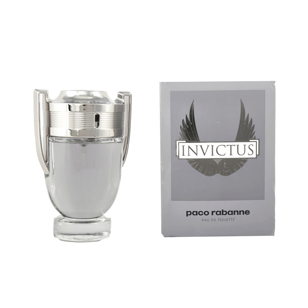 Paco Rabanne Invictus Eau De Toilette Spray for Men 3.4 oz bottle