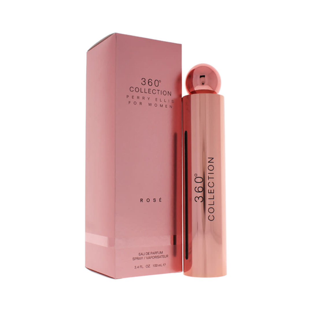 Perry Ellis 360° Rose Eau De Parfum Spray for Women 3.4 oz bottle