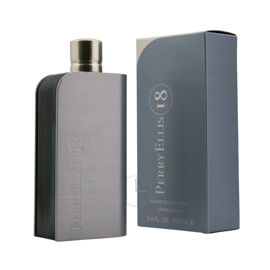 Perry Ellis 18 for Men Eau De Toilette Spray 3.4 oz bottle