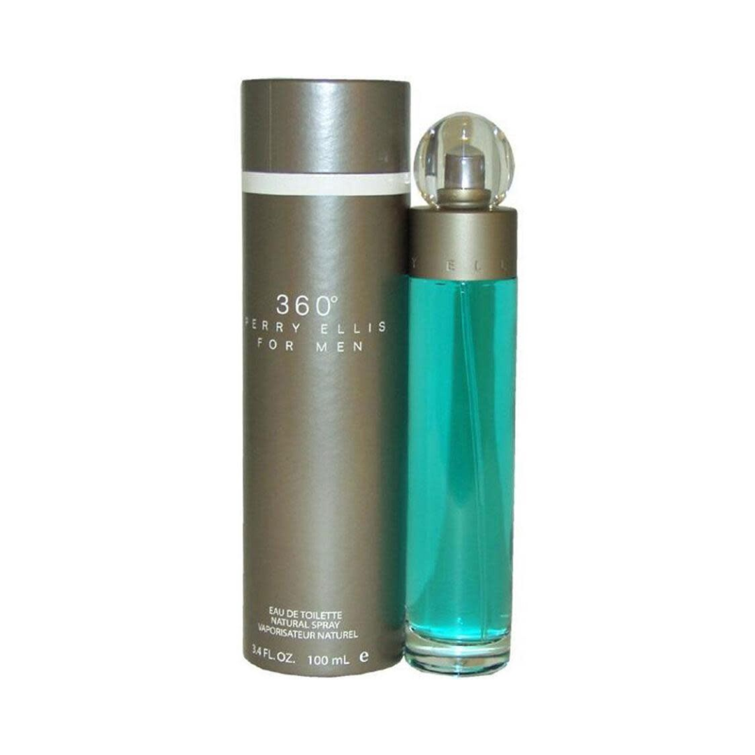 Perry Ellis 360° Men Eau De Toilette 3.4 oz invigorating aromatic scent.