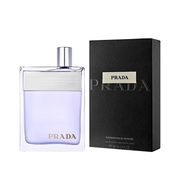 Prada Amber Pour Homme Eau de Toilette 3.4 oz for men, amber woody fragrance