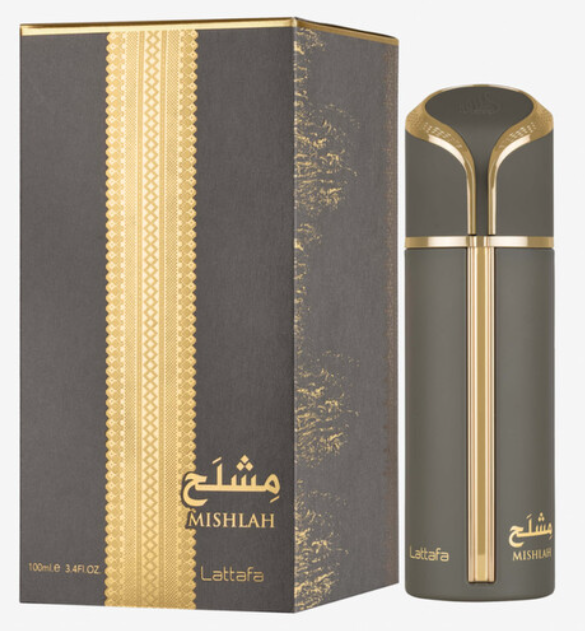 Lattafa Mishlah Eau De Parfum Spray for Unisex, 3.4 oz (100 mL)