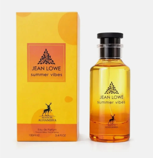 Jean Lowe Summer Vibes Eau De Parfum by Maison Alhambra Spray for Unisex, 3.4 oz (100 mL)