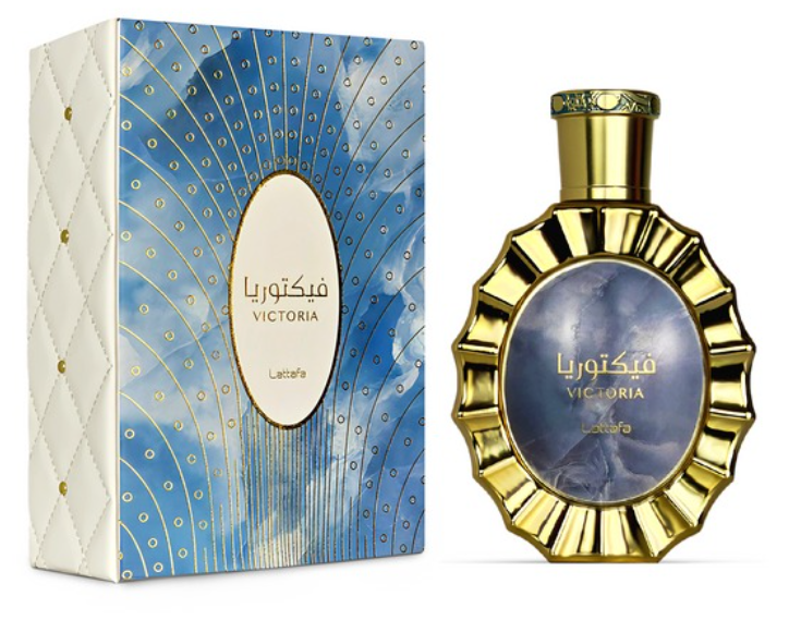 Lattafa Victoria Eau De Parfum Spray for Unisex, 3.4 oz (100 mL)
