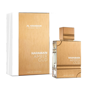 Al Haramain Amber Oud White Edition Eau de Parfum for Women 2 oz 60 mL bottle and box