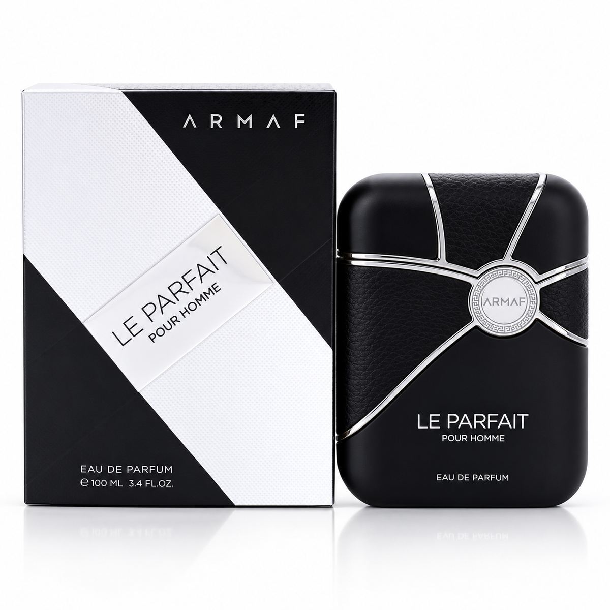 Armaf Le Parfait Pour Homme Eau de Parfum for Men 3.4 oz 100 mL bottle and box