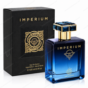 Fragrance World Imperium EDP for Men 100 mL / 3.4 oz bottle and box display.