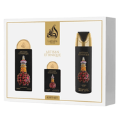 Lattafa Pride Artisan Ethnique Gift Set – EDP 100 mL + Perfume 200 mL wholesale fragrance - Bulk Depot LLC