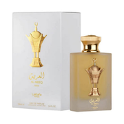 Lattafa Pride Al Areeq Gold Eau de Parfum 3.4 oz 100 mL bottle and box