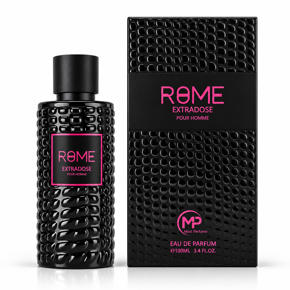 Mad Parfums Rome Extradose Eau de Parfum for Men bottle and box on a white background